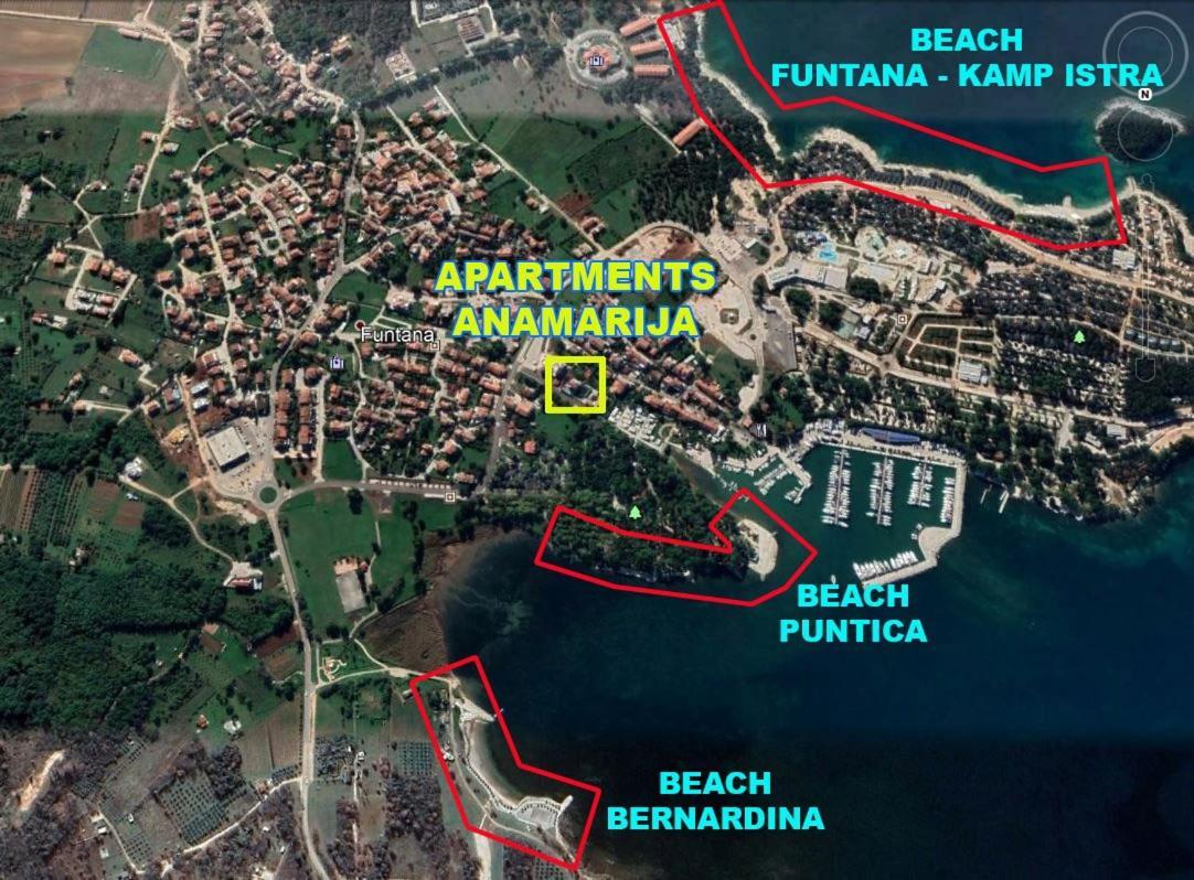 Anamarija Apartments Near The Beach And The Fantastic Adria Sea With Over 10 Small Islands Close By Funtana Exterior photo